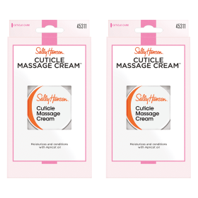 (2-Pack) Sally Hansen Treatment Cuticle Massage Cream, 0.4 oz