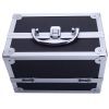 Portable travel makeup box cosmetics box with mirror can be folded to storage box