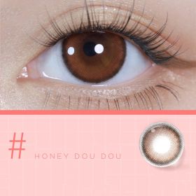 Mini Series Daily Color Contact Lenses (Option: Honey Peas-550degree)
