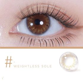 Mini Series Daily Color Contact Lenses (Option: Gravity free solo-100Degree)