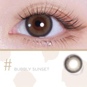 Mini Series Daily Color Contact Lenses (Option: Champagne Sunset-650Degree)